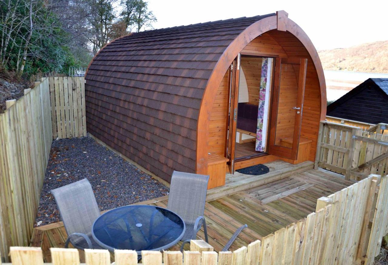Seaview Pod And Hot Tub Villa Ballachulish Eksteriør billede