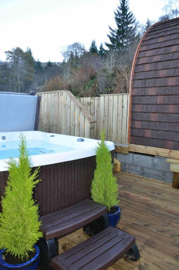 Seaview Pod And Hot Tub Villa Ballachulish Eksteriør billede